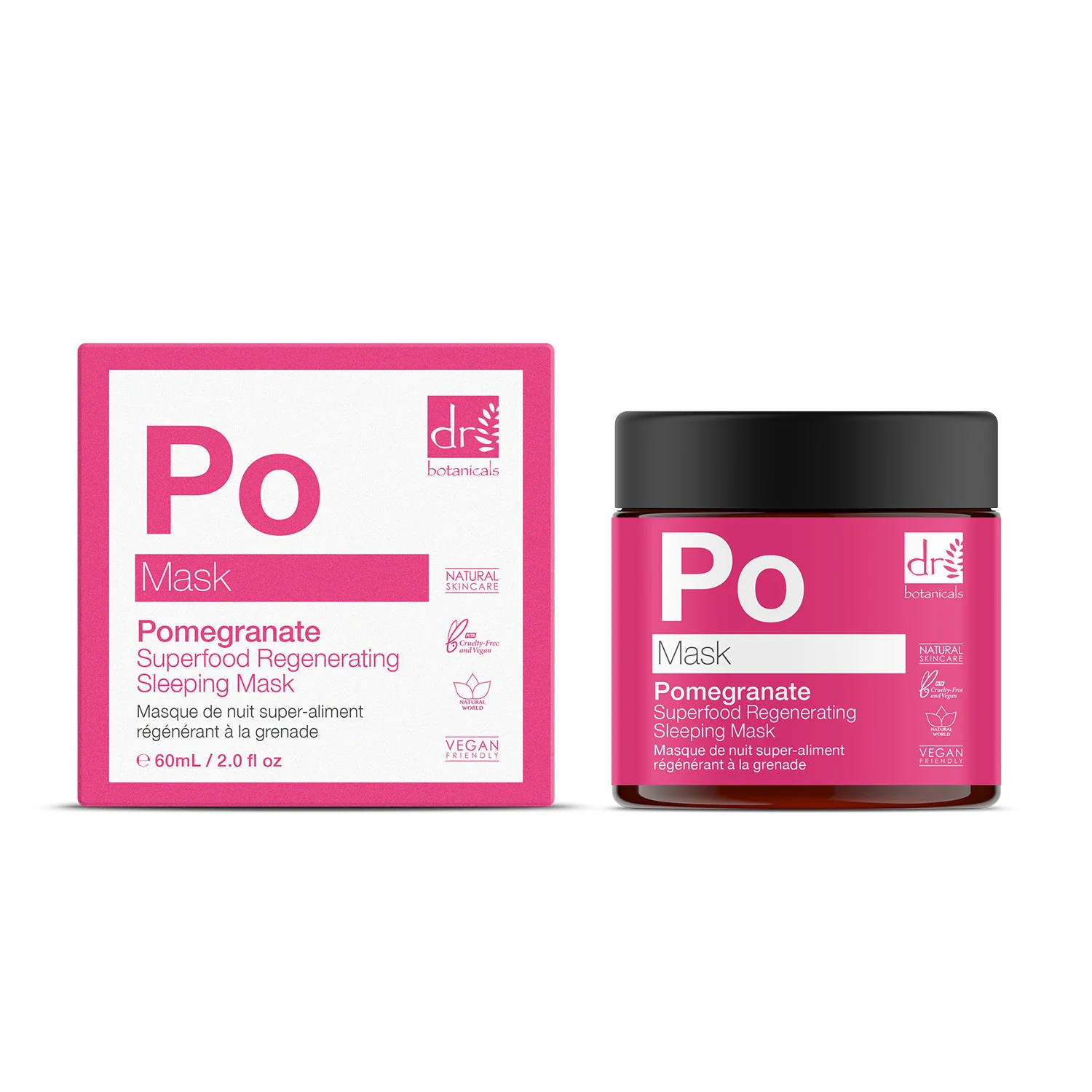 Apothecary Granaatappel Superfood Regenererend Slaapmasker - Wereldwijde Nachtbehandeling, Hydraterend Gezichtsmasker