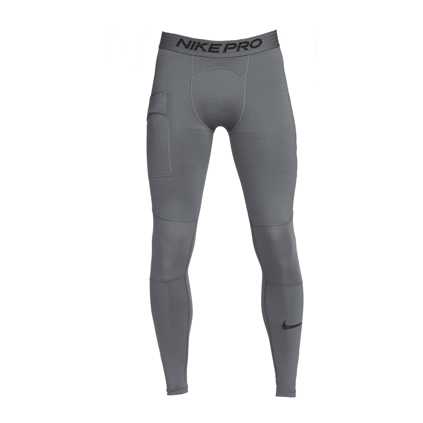 Nike Pro Warm Tight Grau Schwarz F068