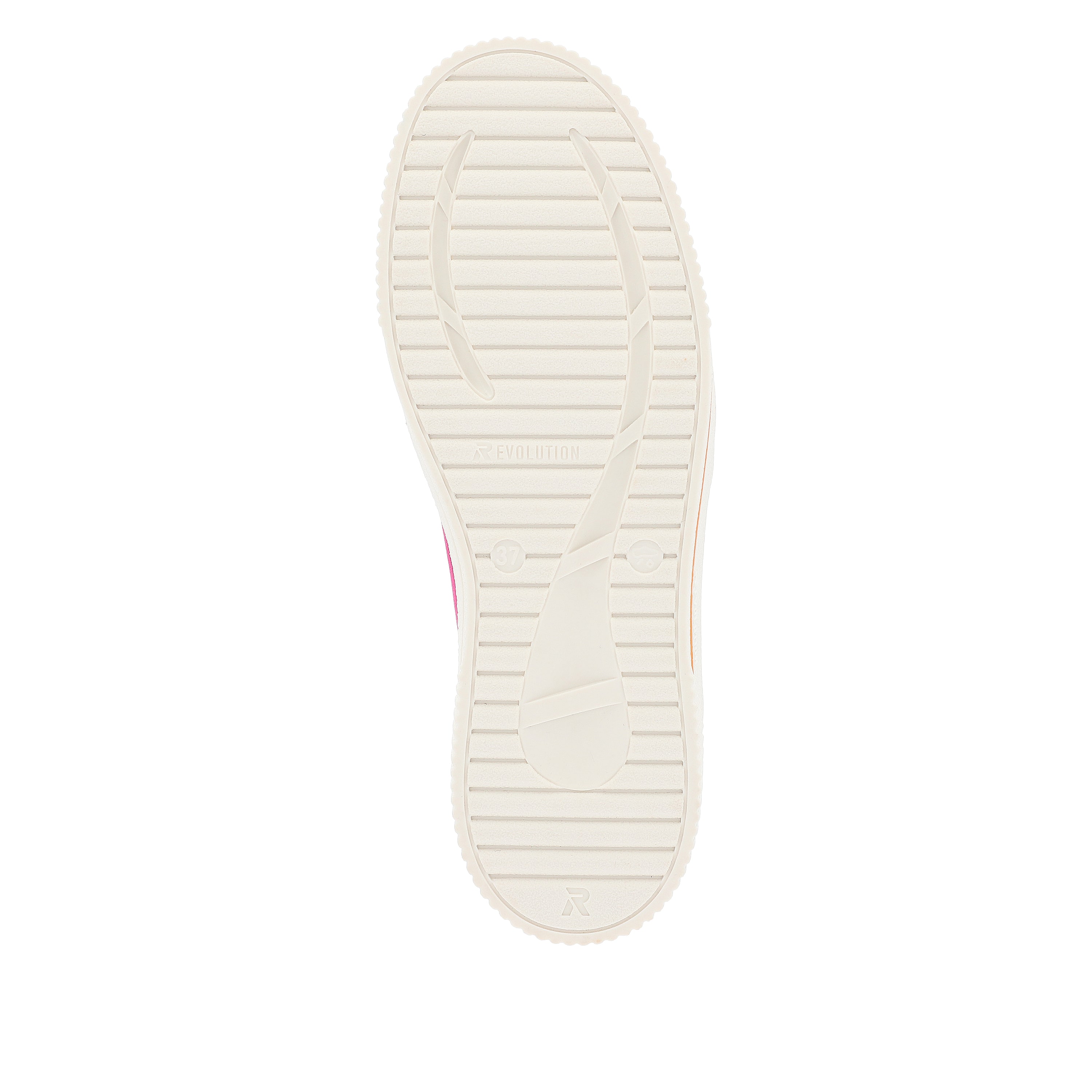 Rieker Damen Sneaker Low magenta