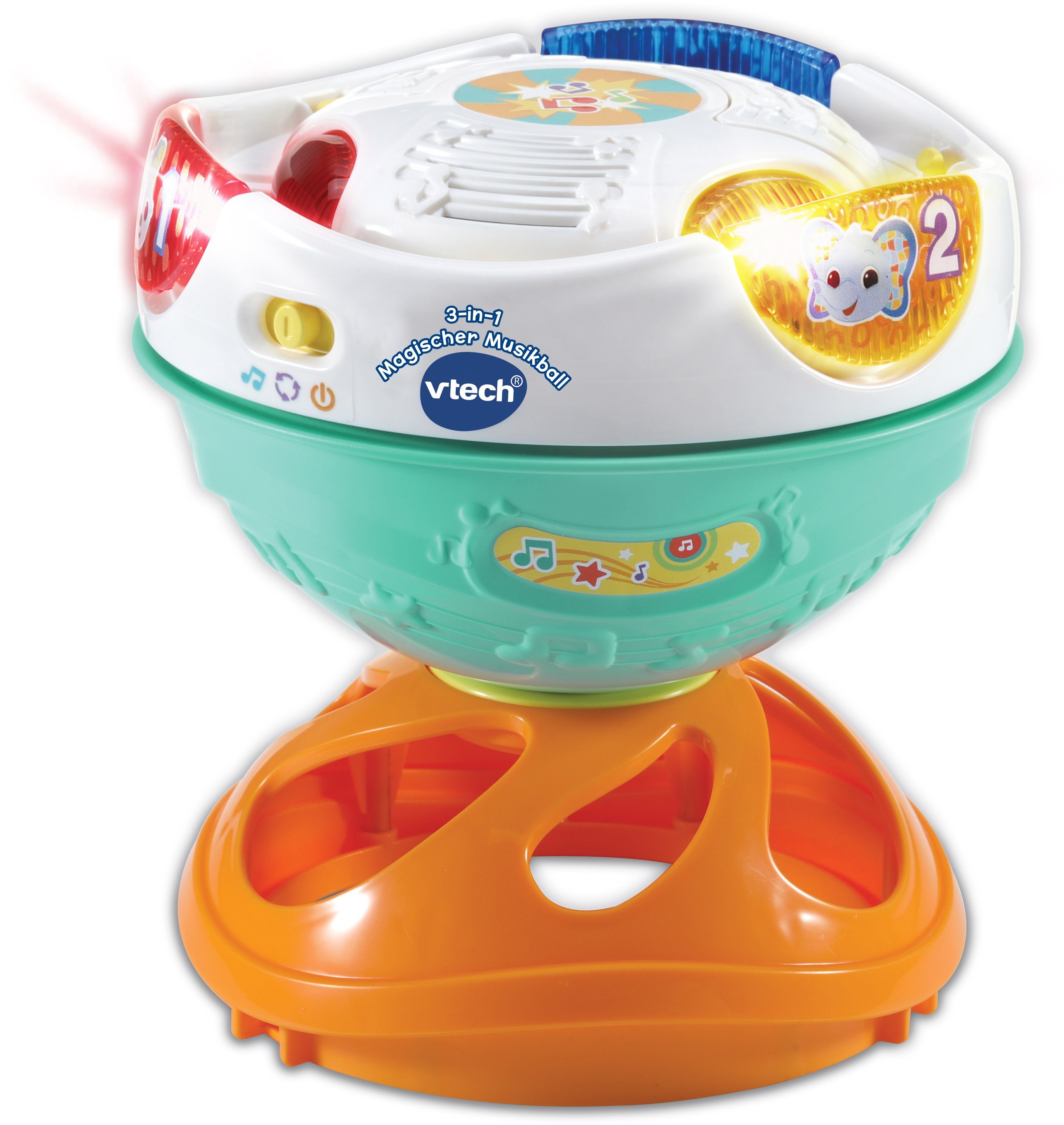 Vtech® Lernspielzeug VTechBaby, 3in1 Magischer Musikball, mit Licht- und Soundeffekten