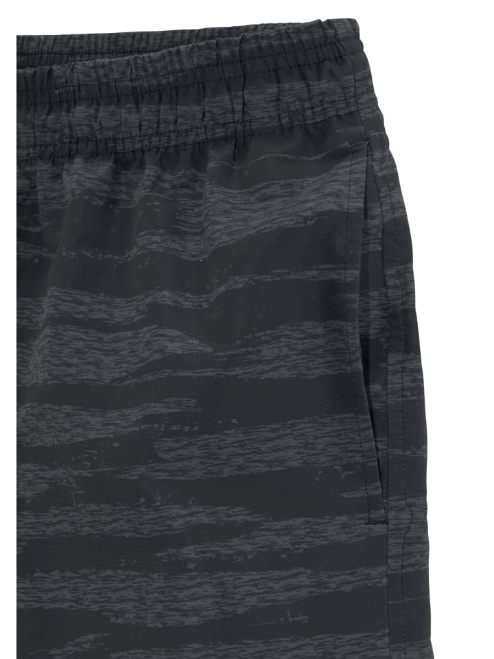 Kangaroos Badeshorts in schwarz bedruckt günstig kaufen