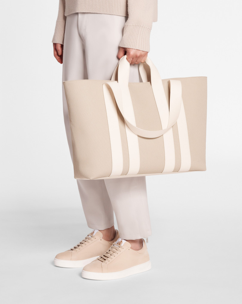 SAC BALLADE CABAS EST OUEST EN CANVAS