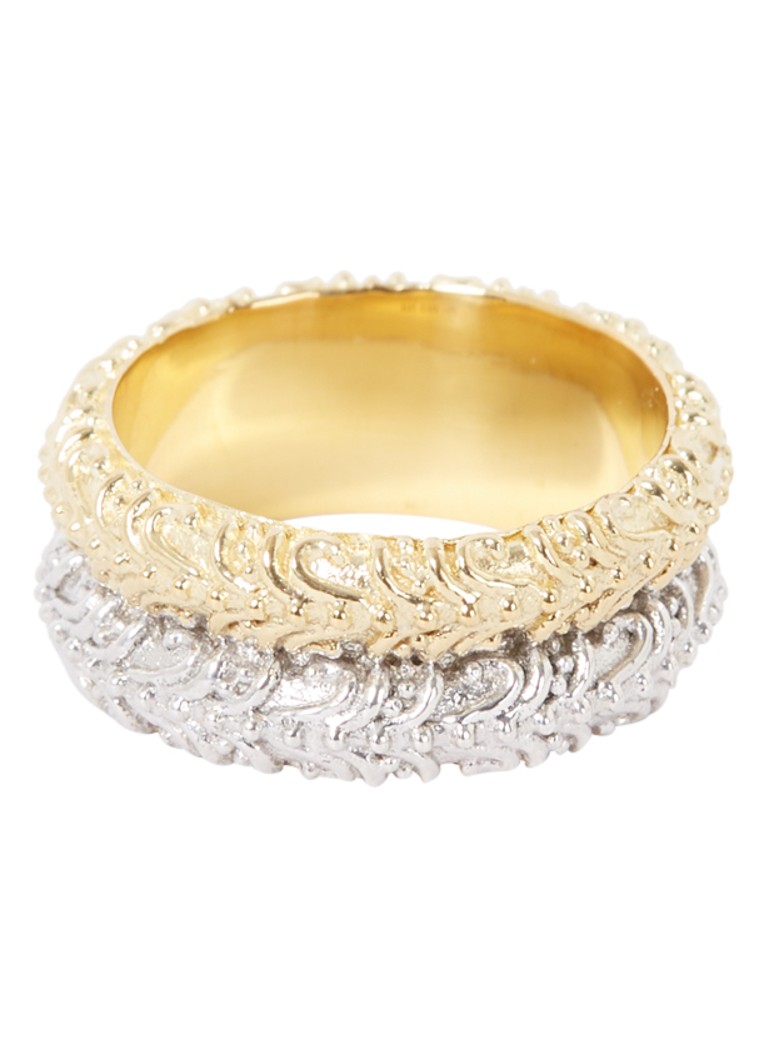 Anello Pila in argento di ba&sh