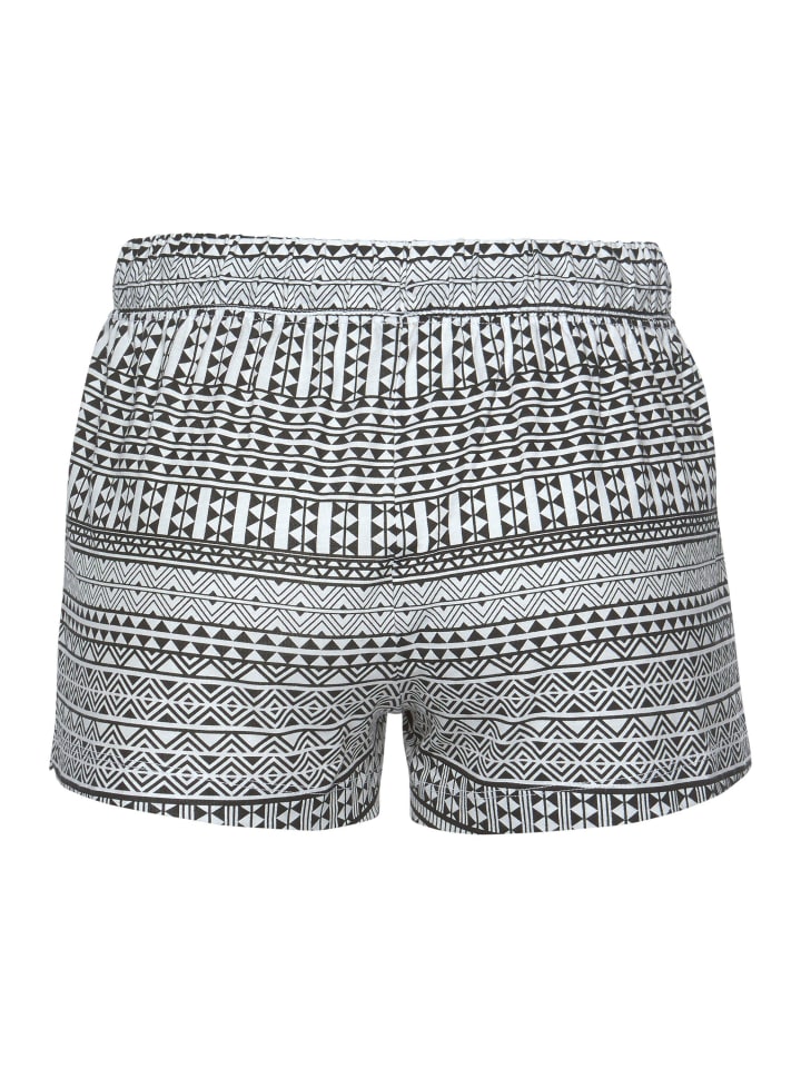 VIVANCE DREAMS Shorty in schwarz-gemustert günstig kaufen 32/34
