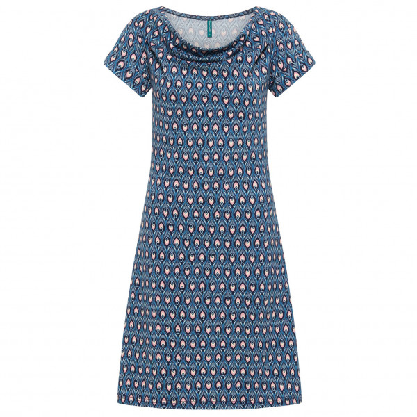 Tranquillo - Women's Jersey-Kleid S/S geraffter Ausschnitt - Kleid