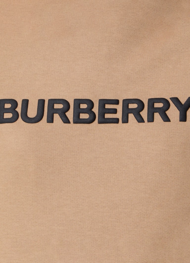 Hanorac cu imprimeu pe curea cu logo Burberry