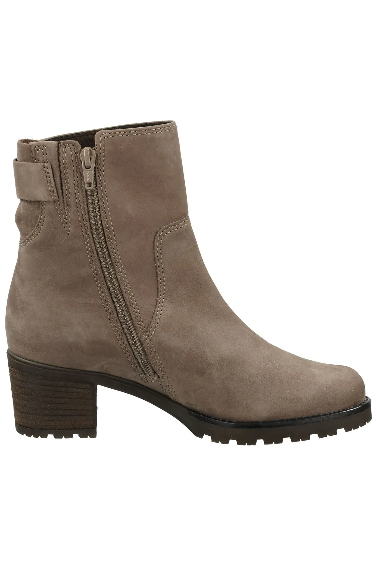GABOR  Stiefelette - Braun - Blockabsatz