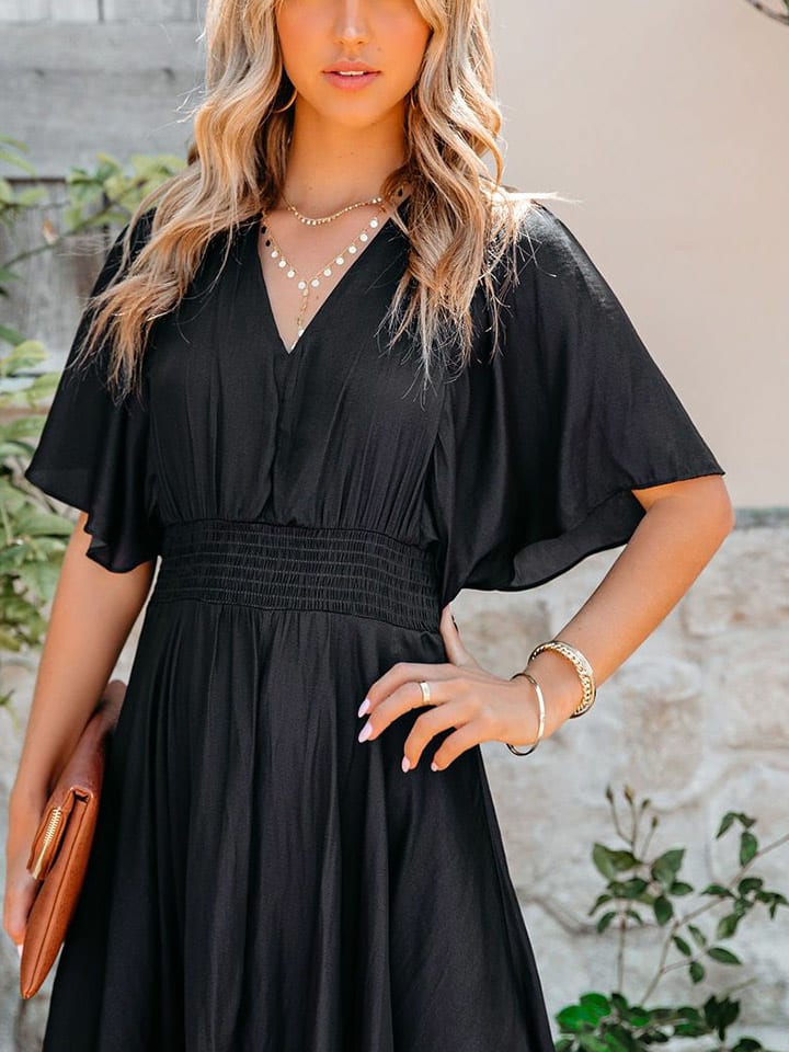 Milan Kiss Kleid in Schwarz günstig kaufen
