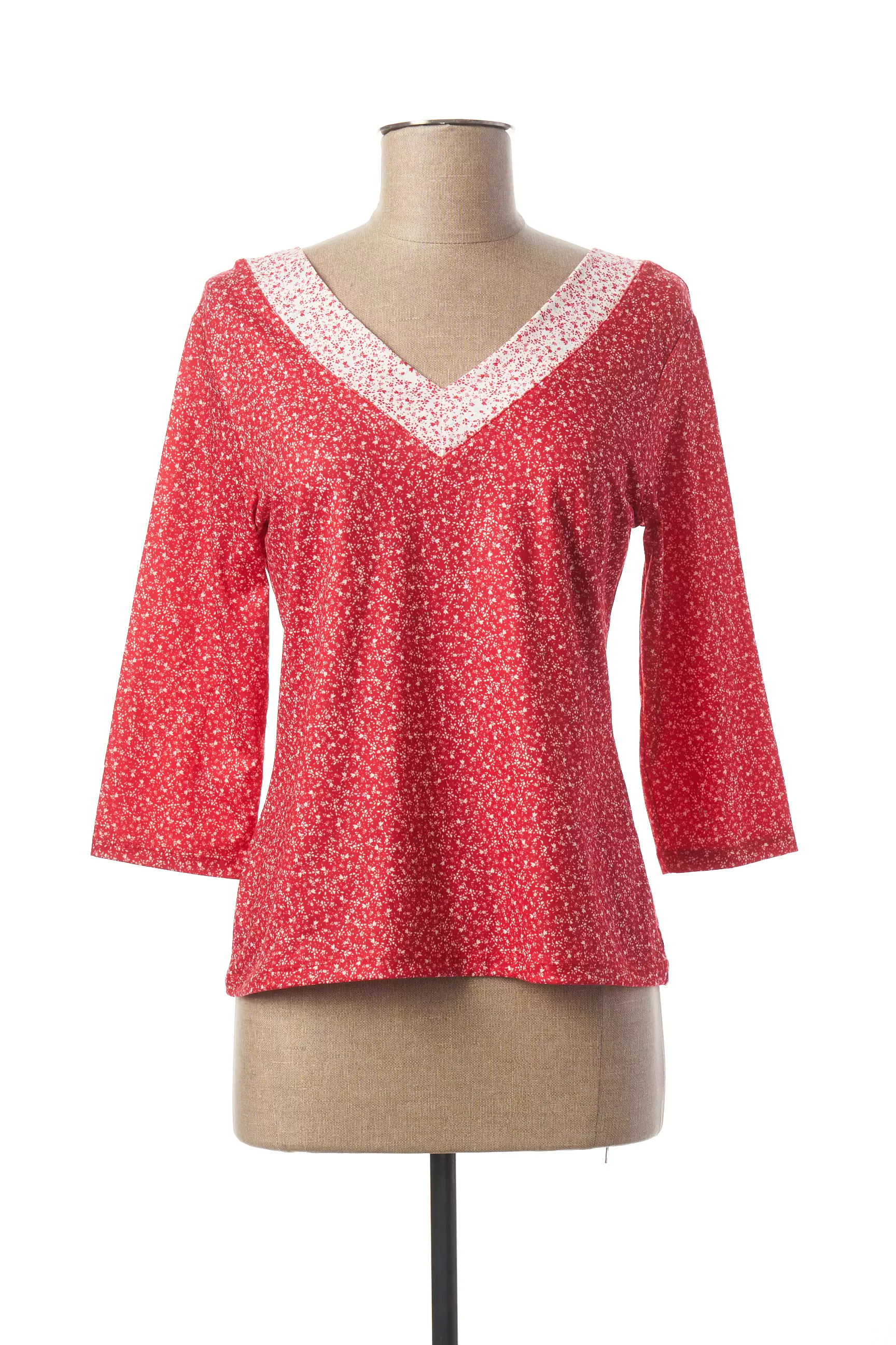 Paul Brial Tshirts Femme couleur rouge