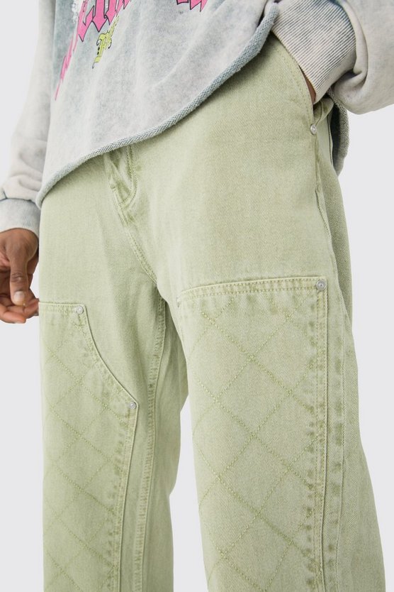 Tall lockere Jeans mit Naht-Detail