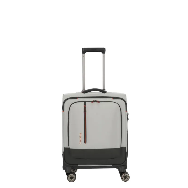 Travelite CROSSLITE Bordtrolley S mit 4 Rollen (55 cm) - Natur