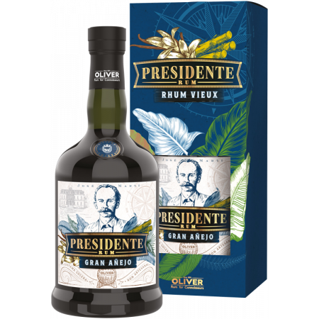 RHUM PRESIDENTE GRAN ANEJO - EN ÉTUI