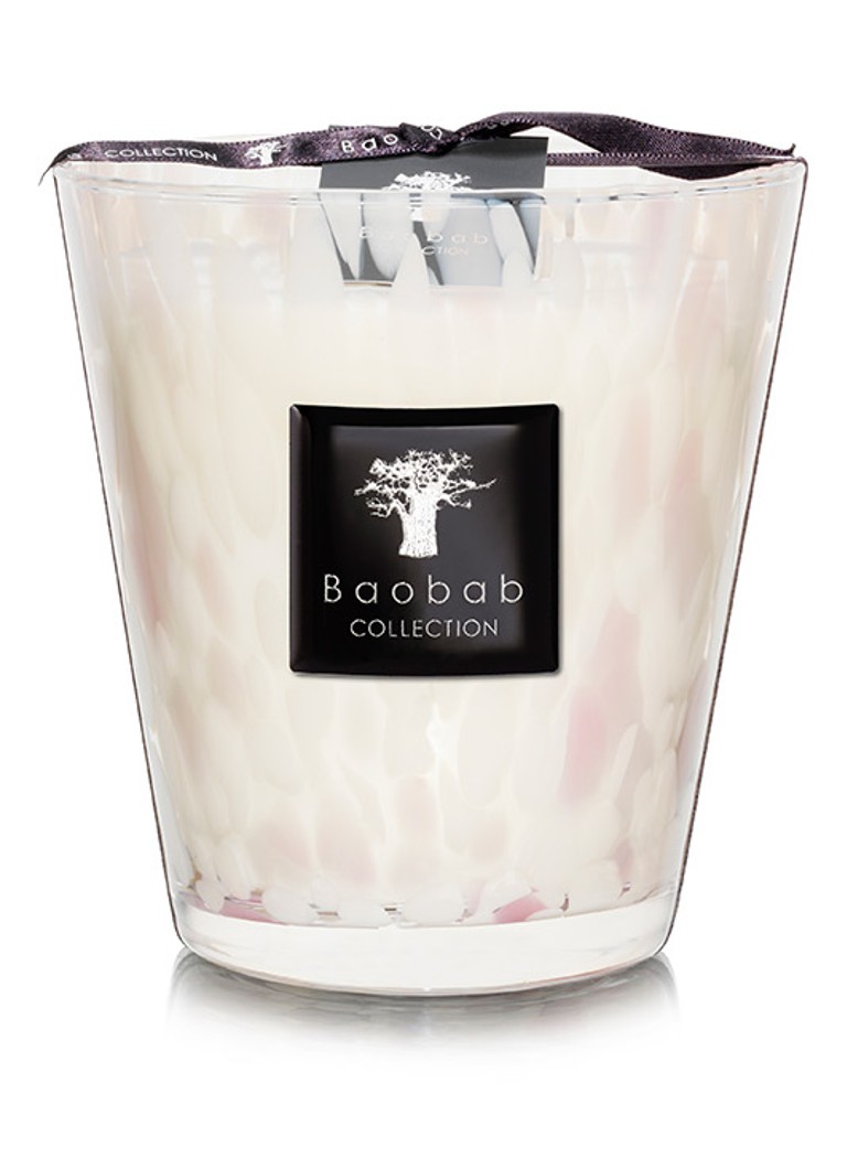 Collection Baobab Perles Blanches Max 16 bougies parfumées 1,1 kg
