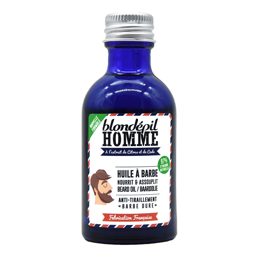 blondepil HUILE A BARBE - Barbe Longue Soin visage & barbe