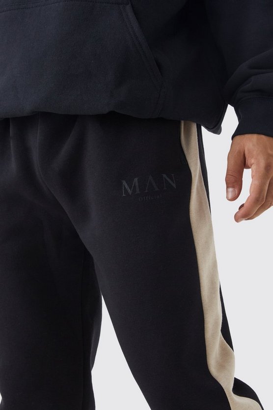 Man Jogginghose mit Seitenstreifen