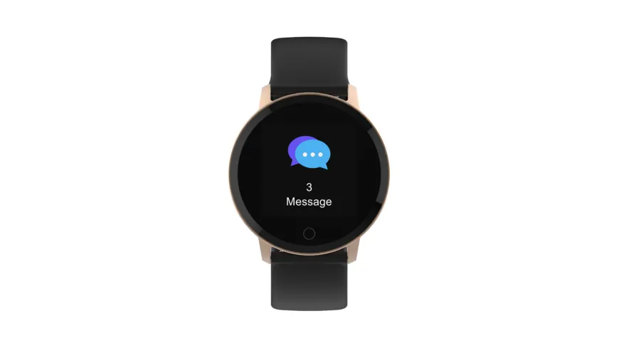 Müller Smartwatch MU-SW-1E rosegold-schwarz