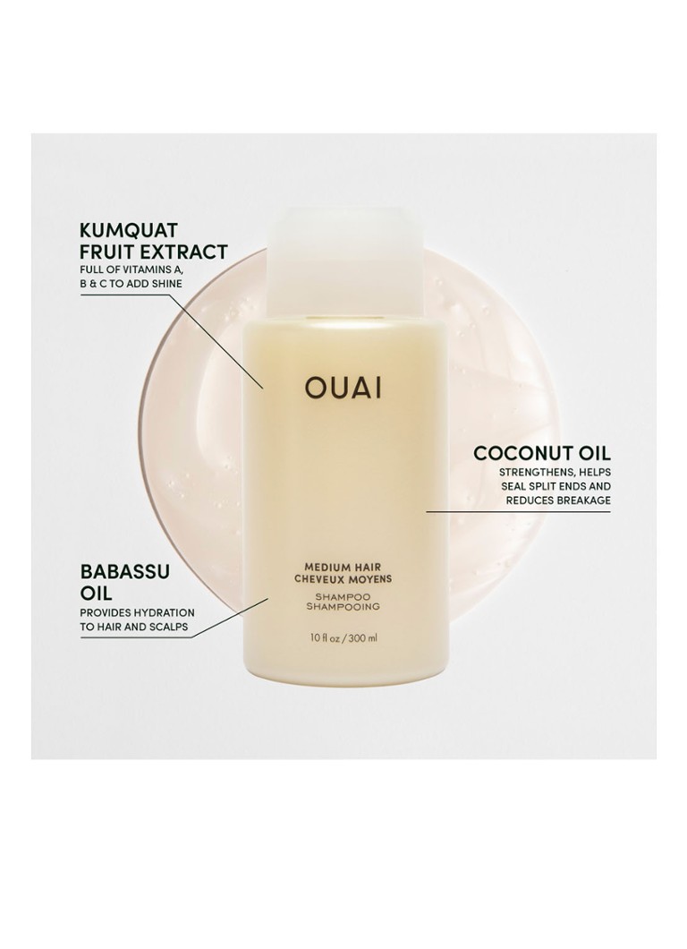 OUAI Medium Hair Shampoo