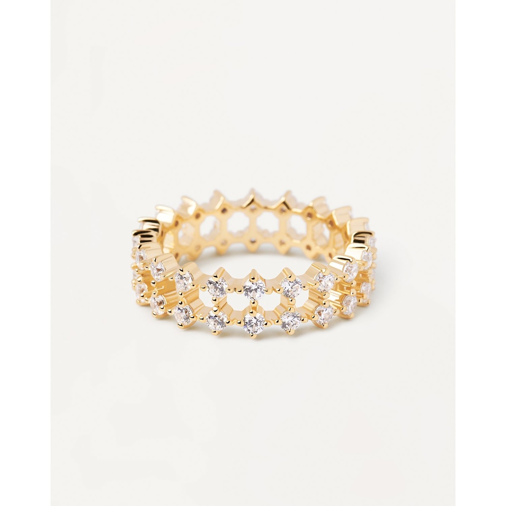 P D Paola Bague pour femme 925 Argent or Bague