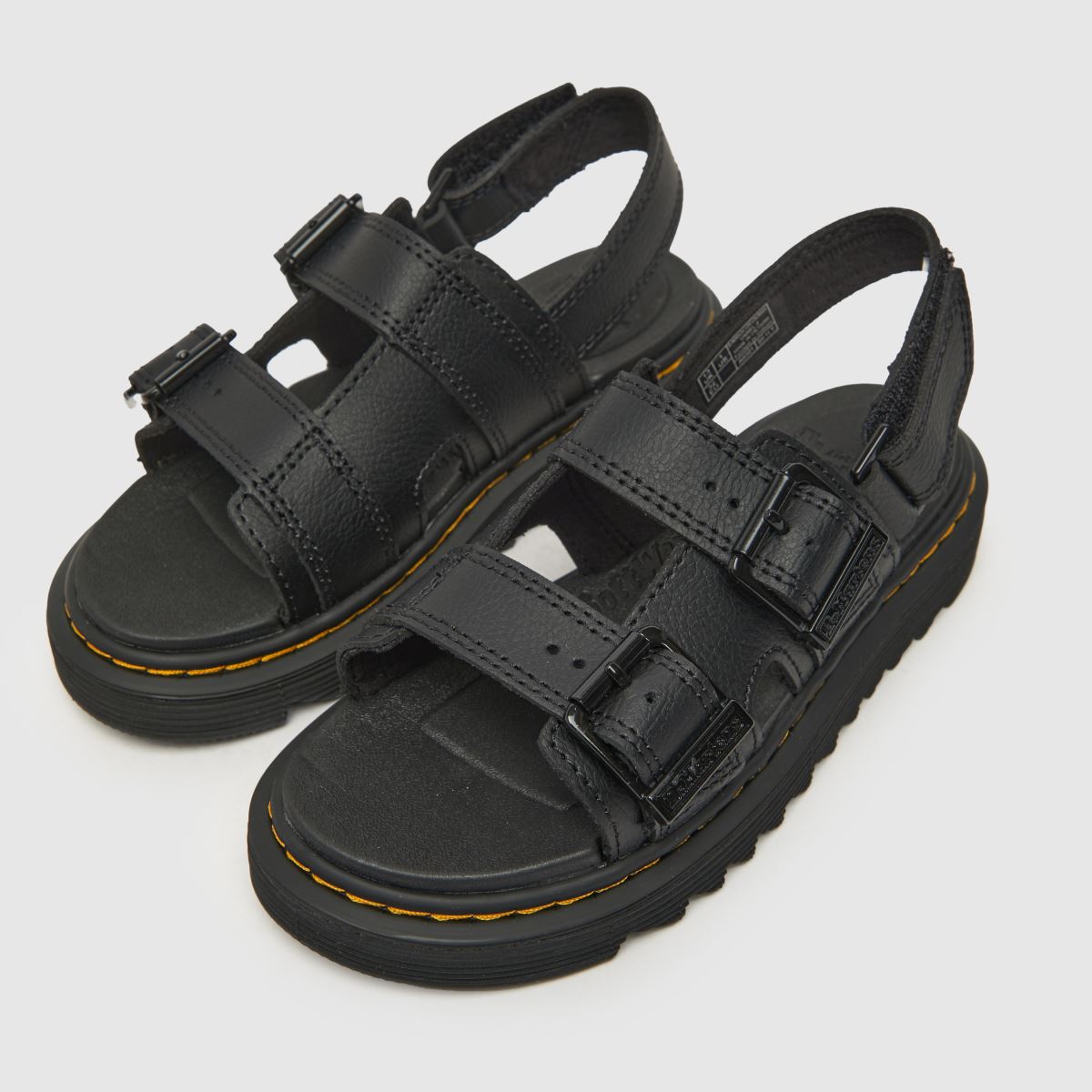 Dr. Martens fekete Varel Junior szandál
