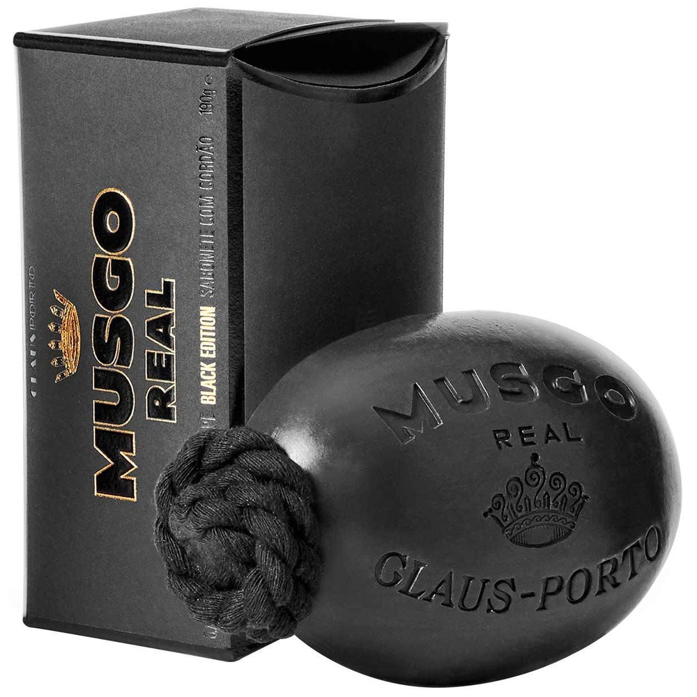 Claus Porto Black Edition Soap On A Rope savon