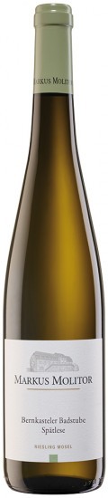 2018 Bernkasteler Badstube Riesling Spätlese grüne Kapsel feinherb - Markus Molitor