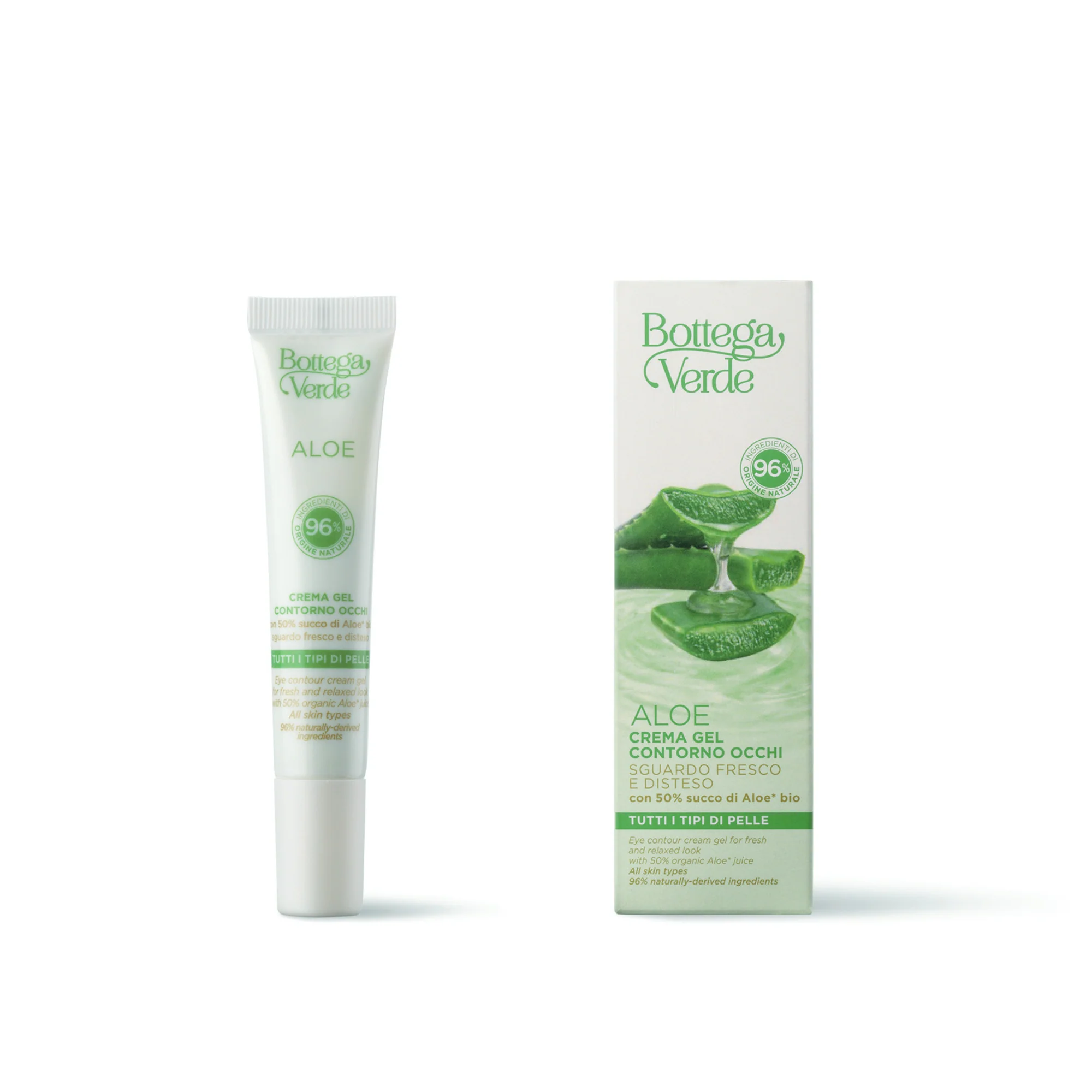 Aloe Eye Contour Gel - Fugtgivende øjenkontur