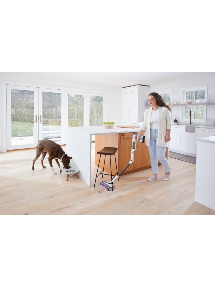 Shark Akku Staubsauger IW1611DE DETECT PRO mit Bürstenrolle in weiß günstig kaufen onesize