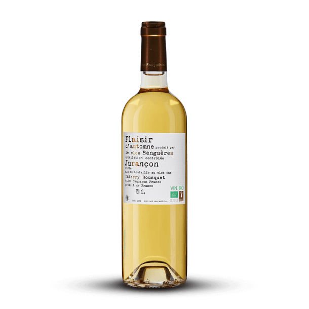 Clos Benguères Plaisir d'Automne Jurançon moelleux 2019