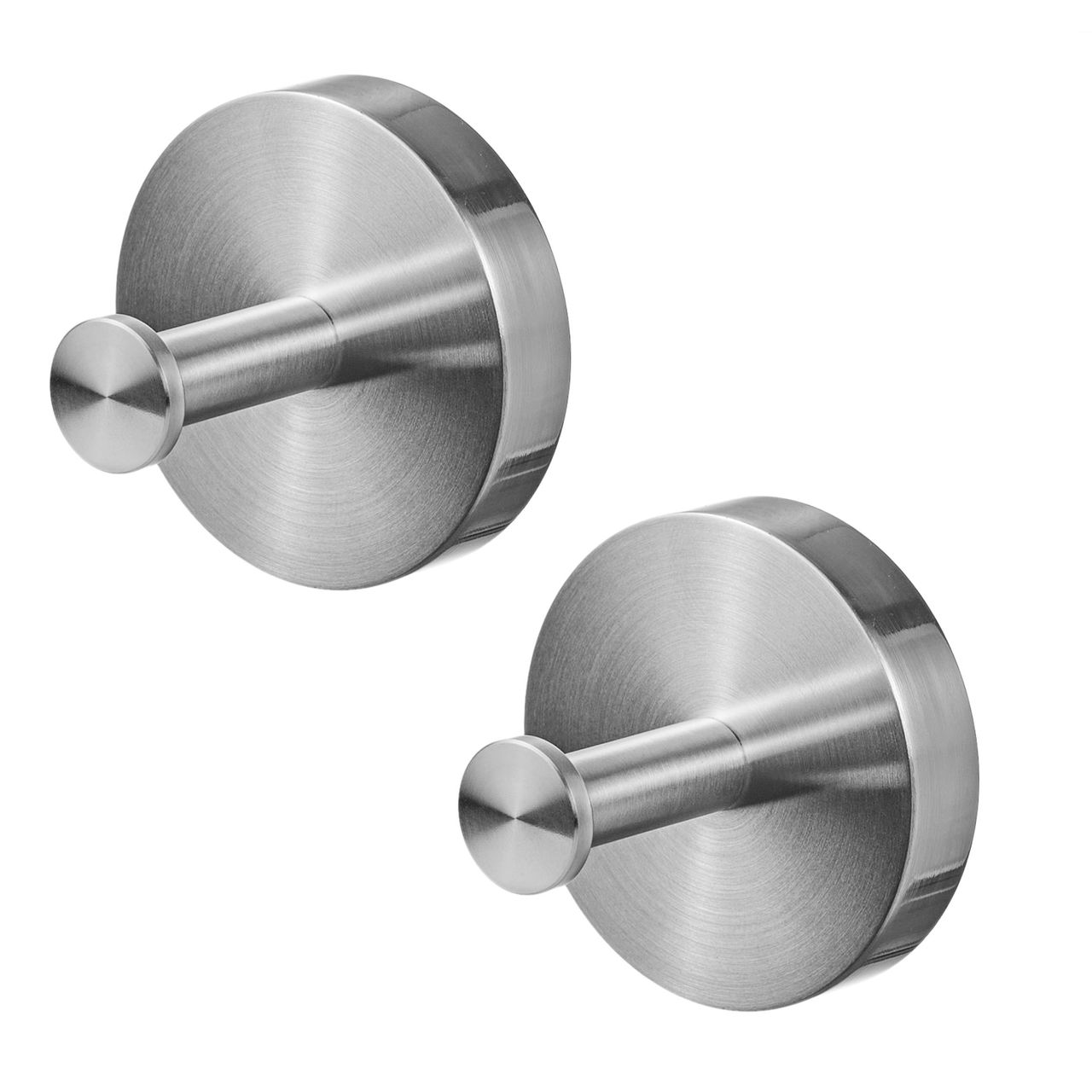 Weles AMARE Luxus Handtuchhaken 2er-Set - Edelstahl, 4,3 x 5 x 5 cm