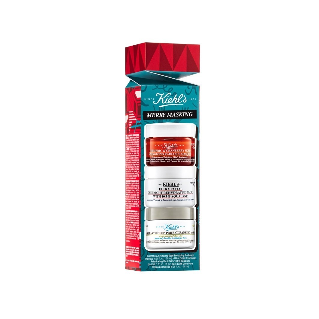 Merry Masking Set (Rare Earth Mask 28ml + Ultra Facial Overnight Mask 28ml + Cranberry Seed Mask 28ml)
