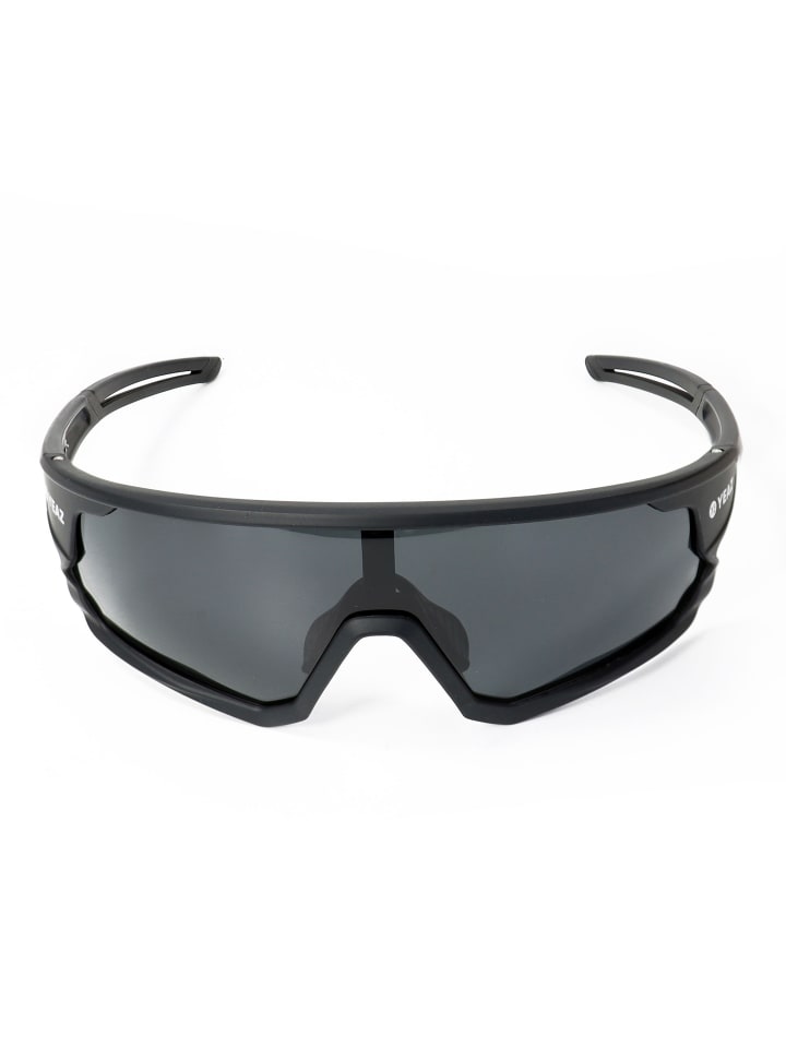 YEAZ SUNRISE Sport-Sonnenbrille Black in schwarz günstig kaufen onesize