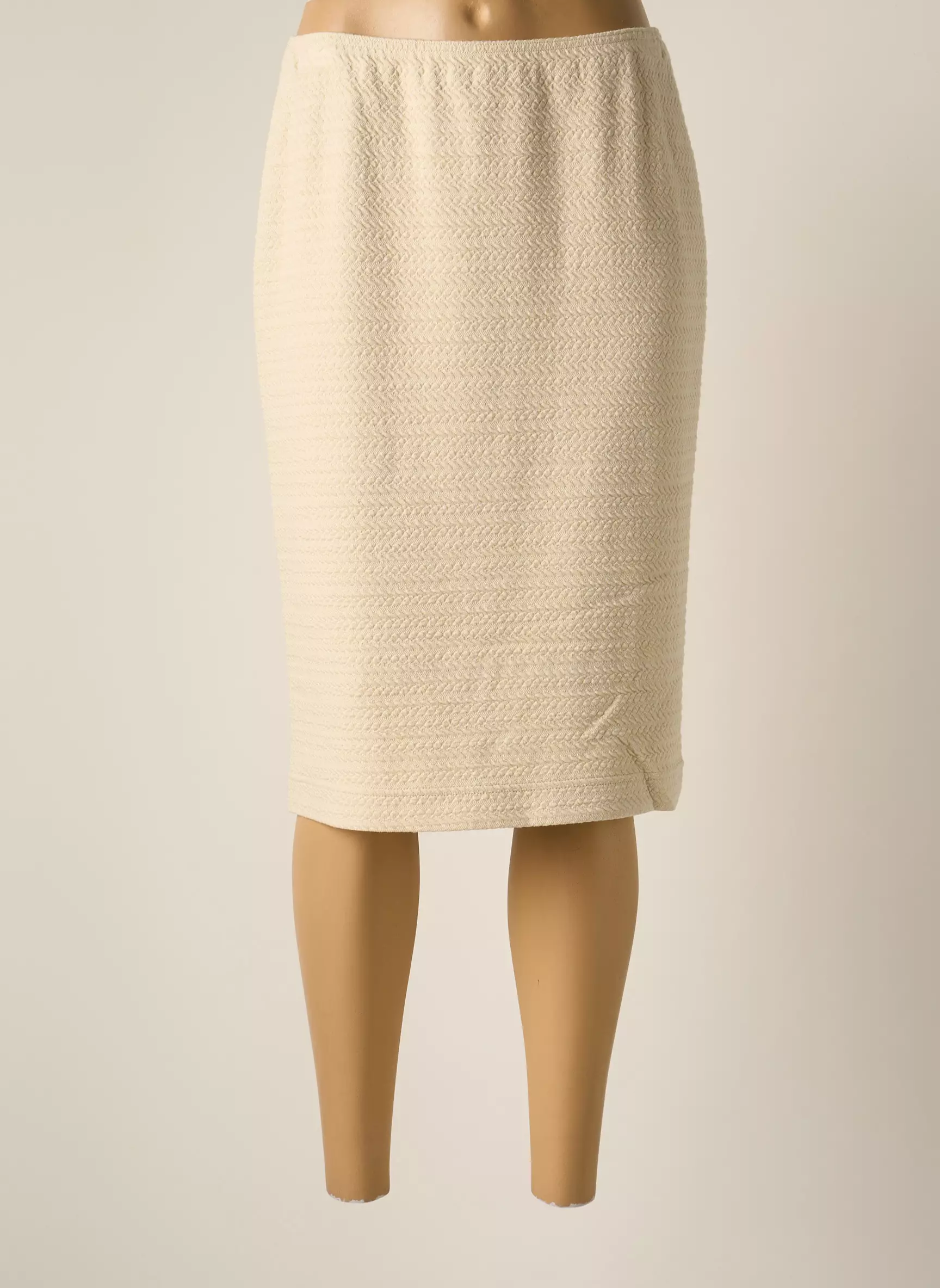 Sommermann Jupes Mi Longues Femme couleur beige