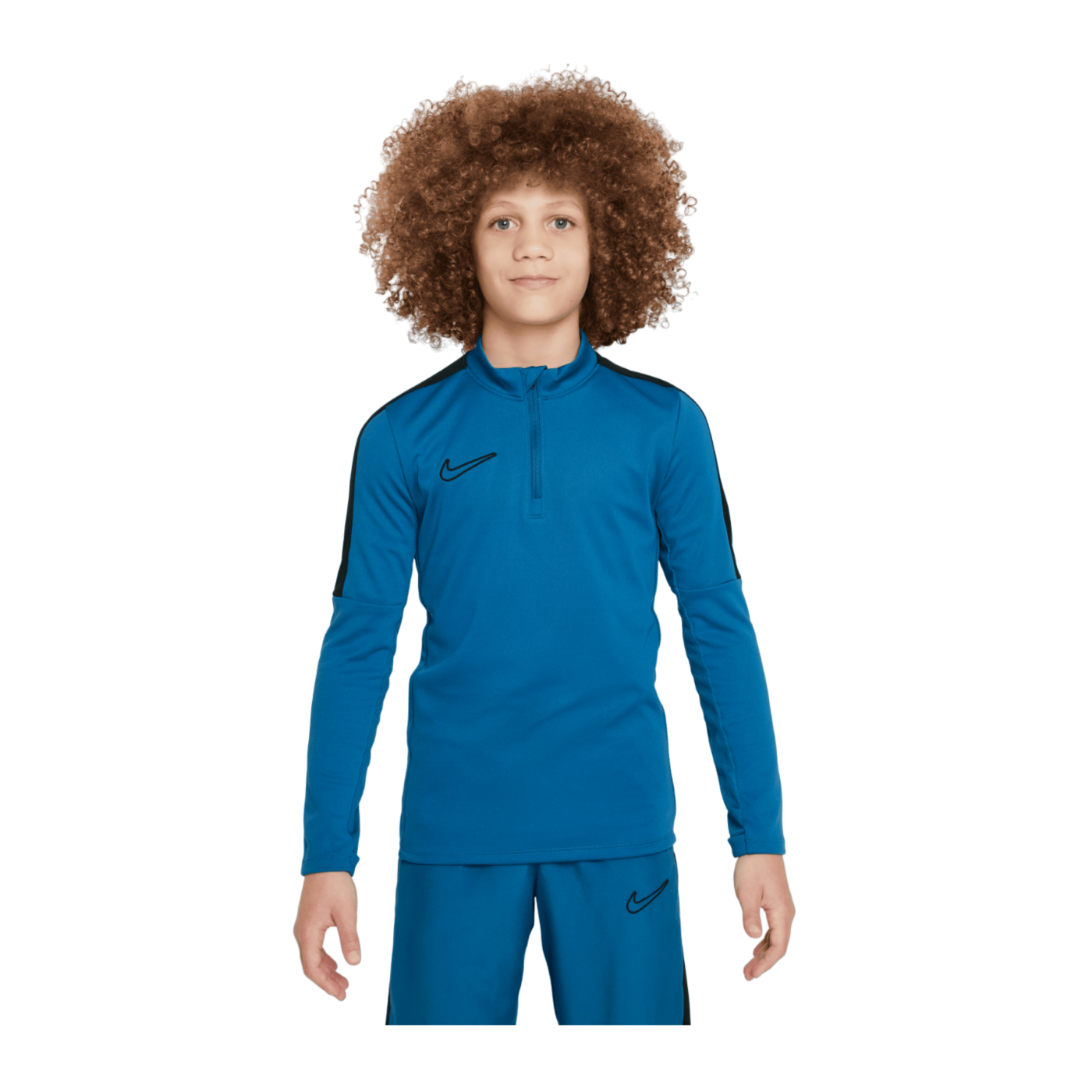 Nike Academy 23 Sweatshirt Kids Blau Schwarz F457