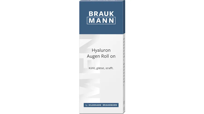 BRAUKMANN Hyaluron Augen Roll on 10 ml