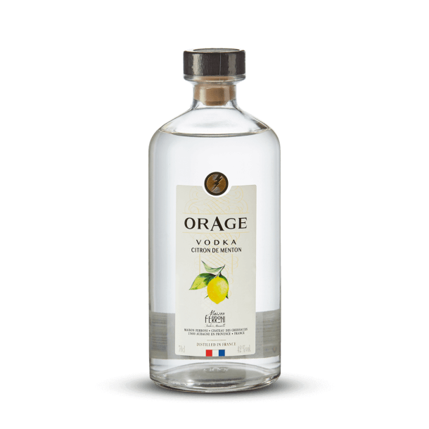 Orage Vodka Citrons de Menton 42%