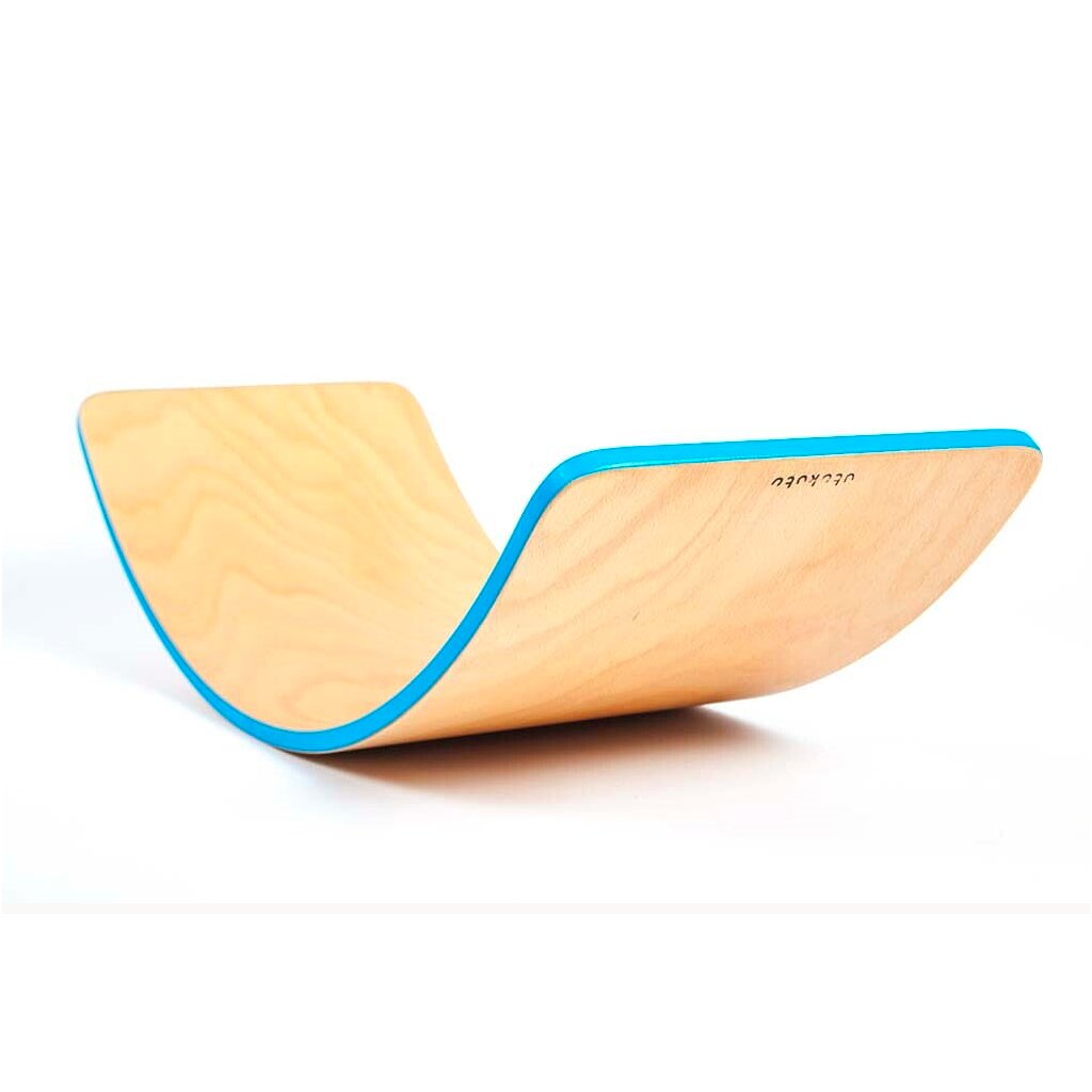 Utukutu Balance Board hellblauer Rand