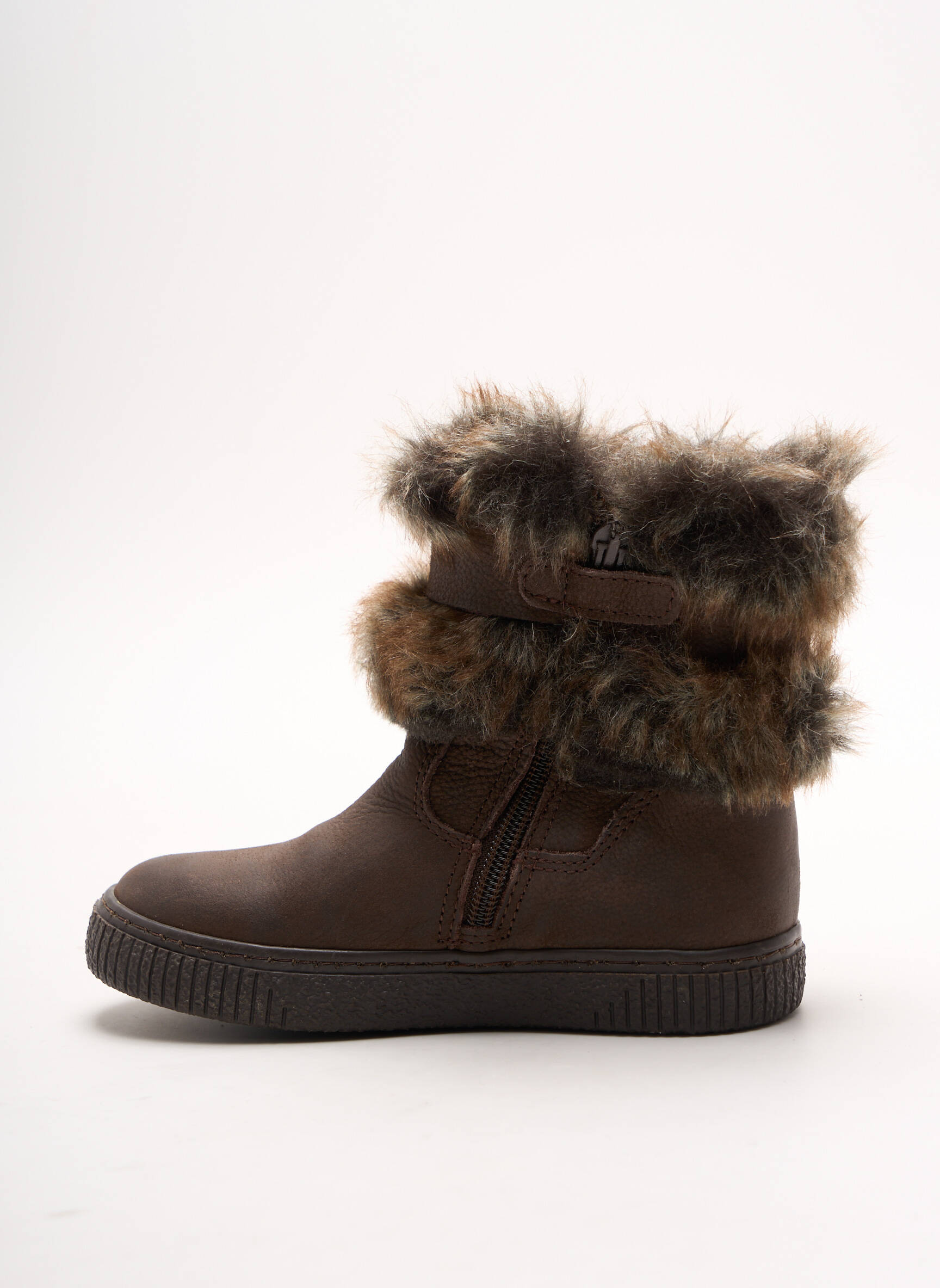 Norvik Bottines Fille couleur marron