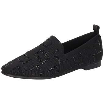 La Strada Slipper in schwarz