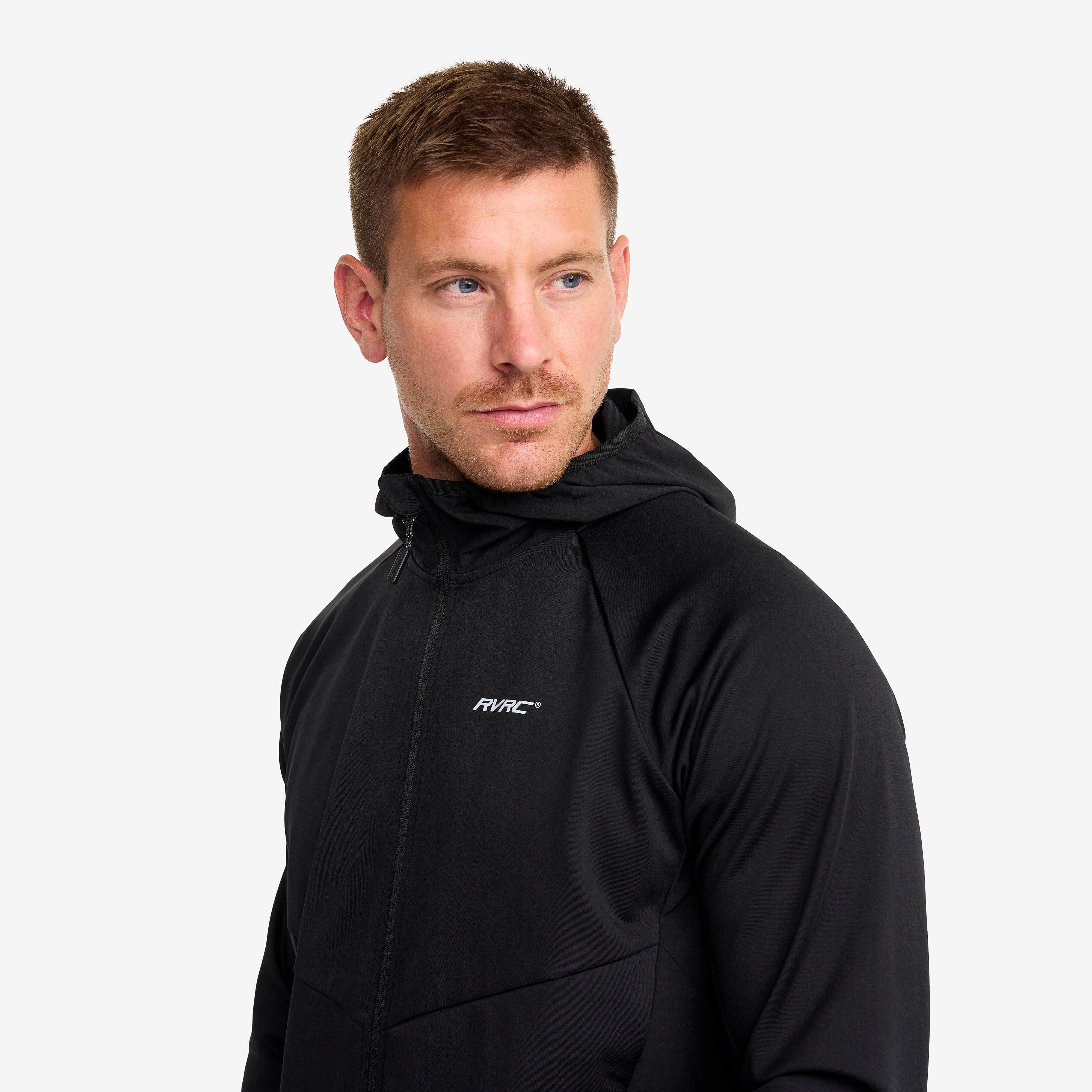 Pace Hooded Wind Jacket Homme Black