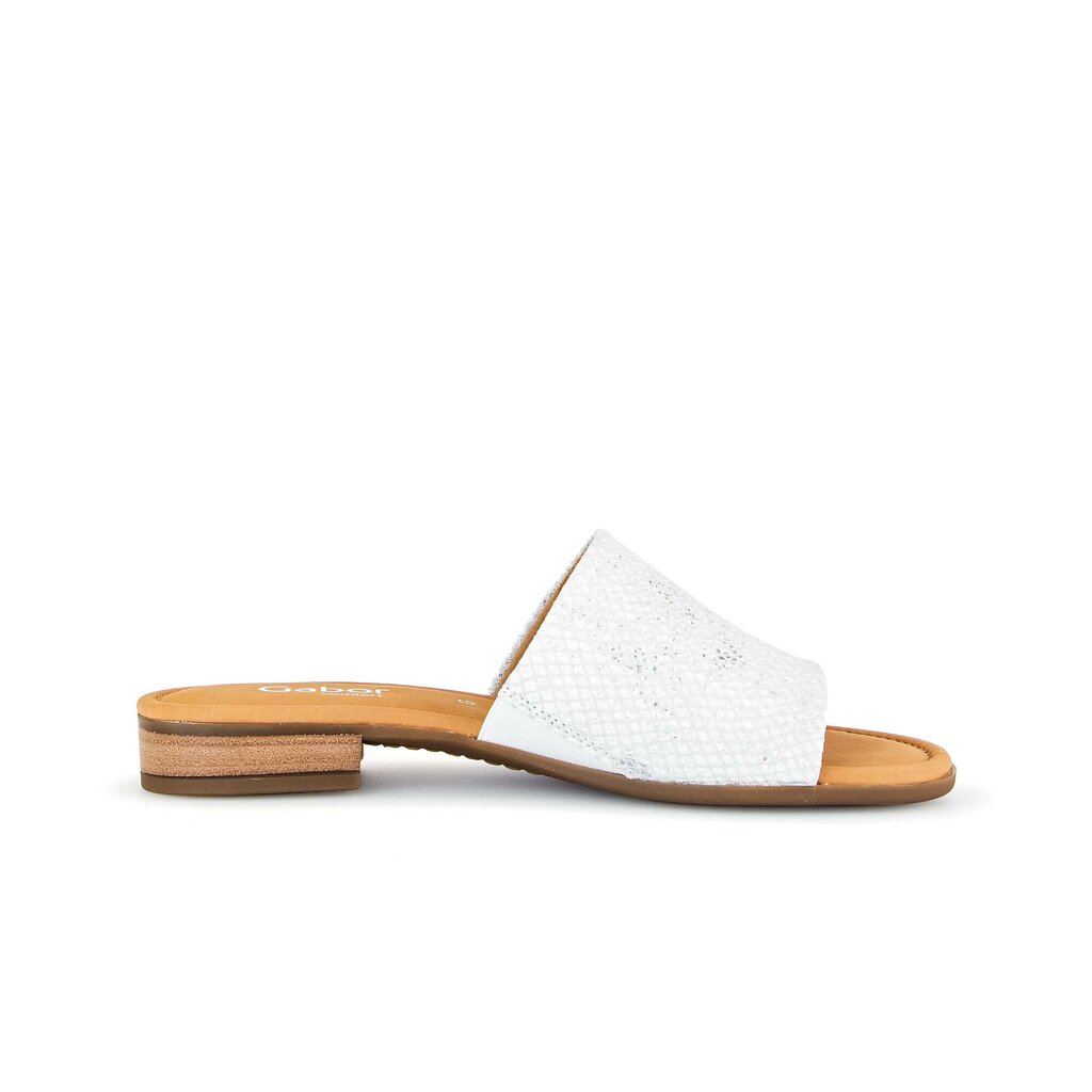Gabor comfort Pantolette weiß