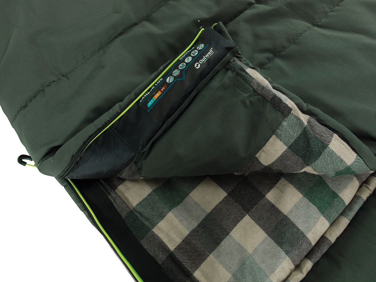 Outwell Camper Lux Double Forest Green Schlafsack