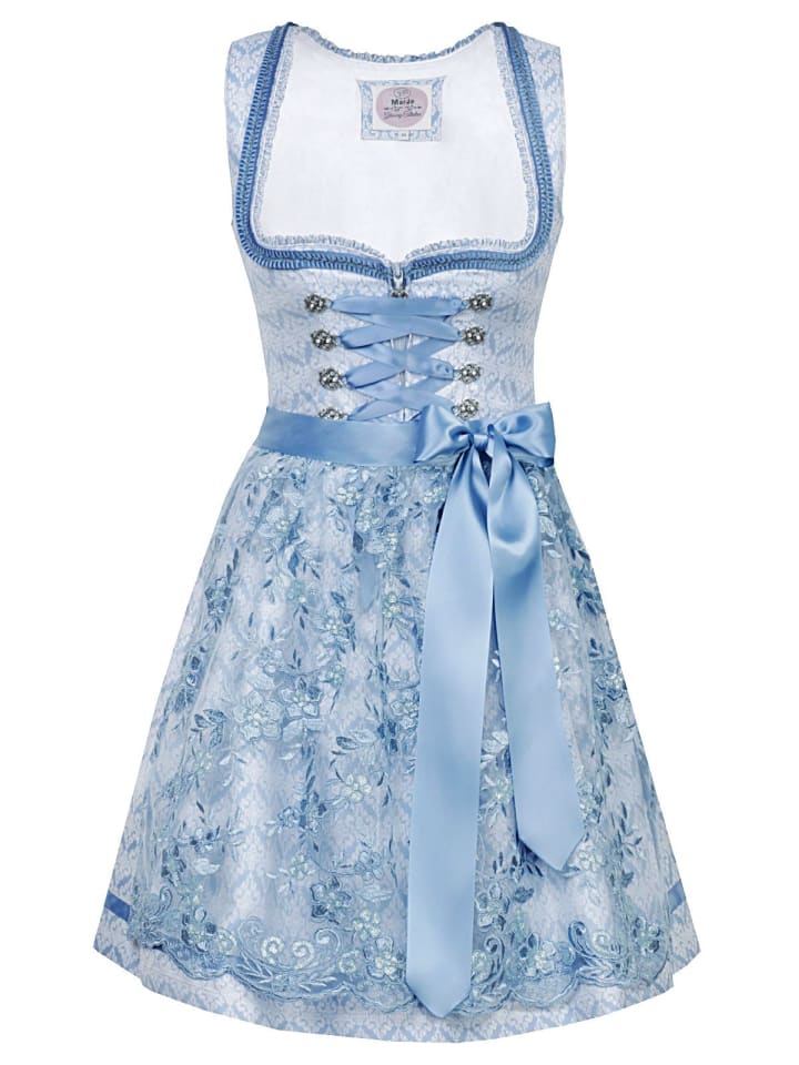 MarJo Dirndl ALESSA in blau günstig kaufen 42