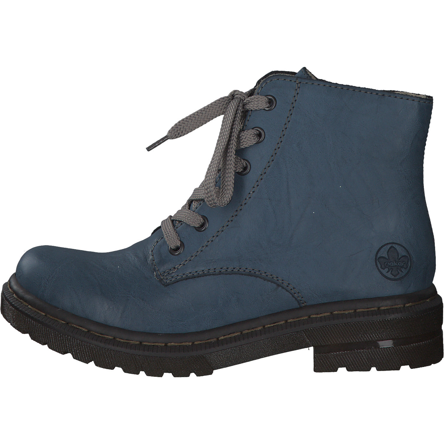 Rieker 78240, Stiefeletten, Damen, Blau