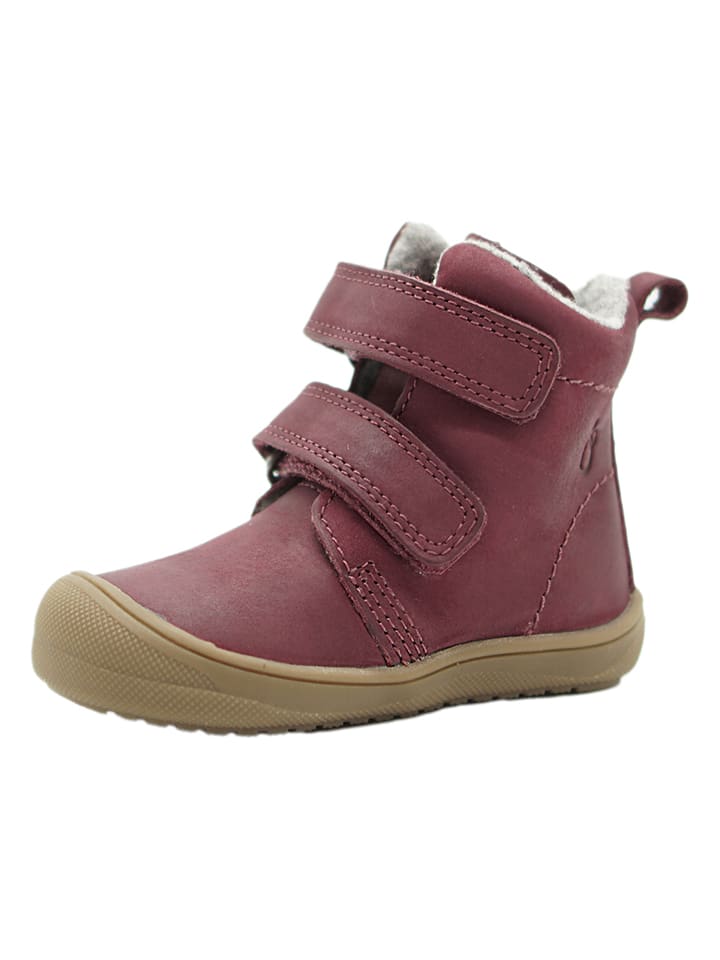lamino Leder-Boots in Lila günstig kaufen