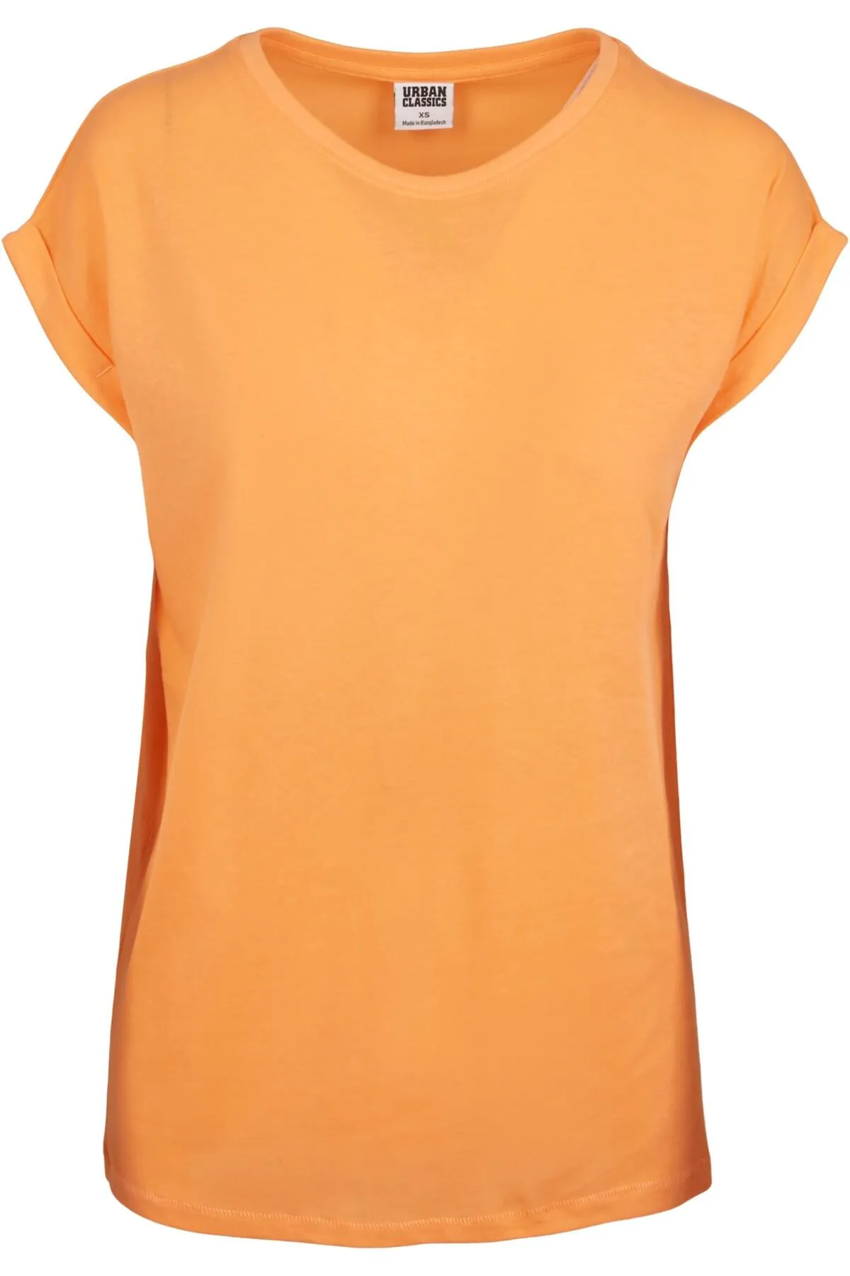 Urban Classics  Damen T-Shirt mit verlängerter Schulterpartie für Damen