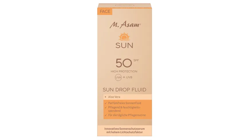 M. Asam® SUN Sonnenschutzserum LSF 50 30 ml