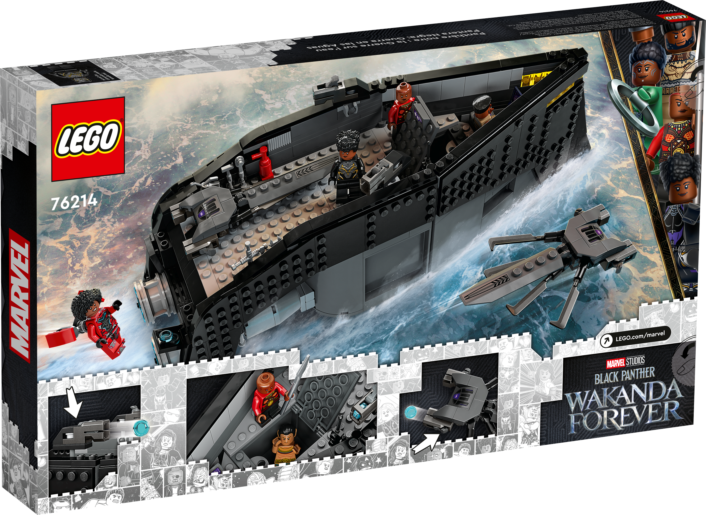 Black Panther: Duell auf dem Wasser  76214