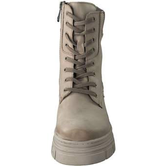 Marco Tozzi Schnür Boots in beige