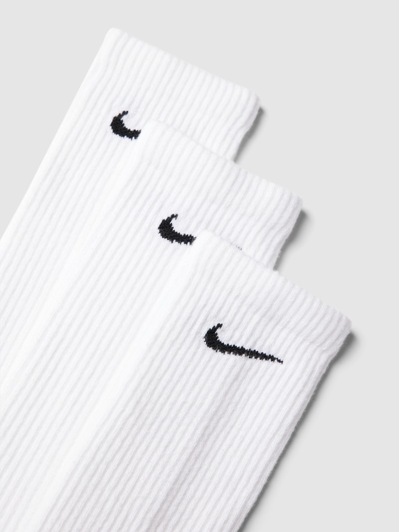 Socken mit Label-Print in weiß