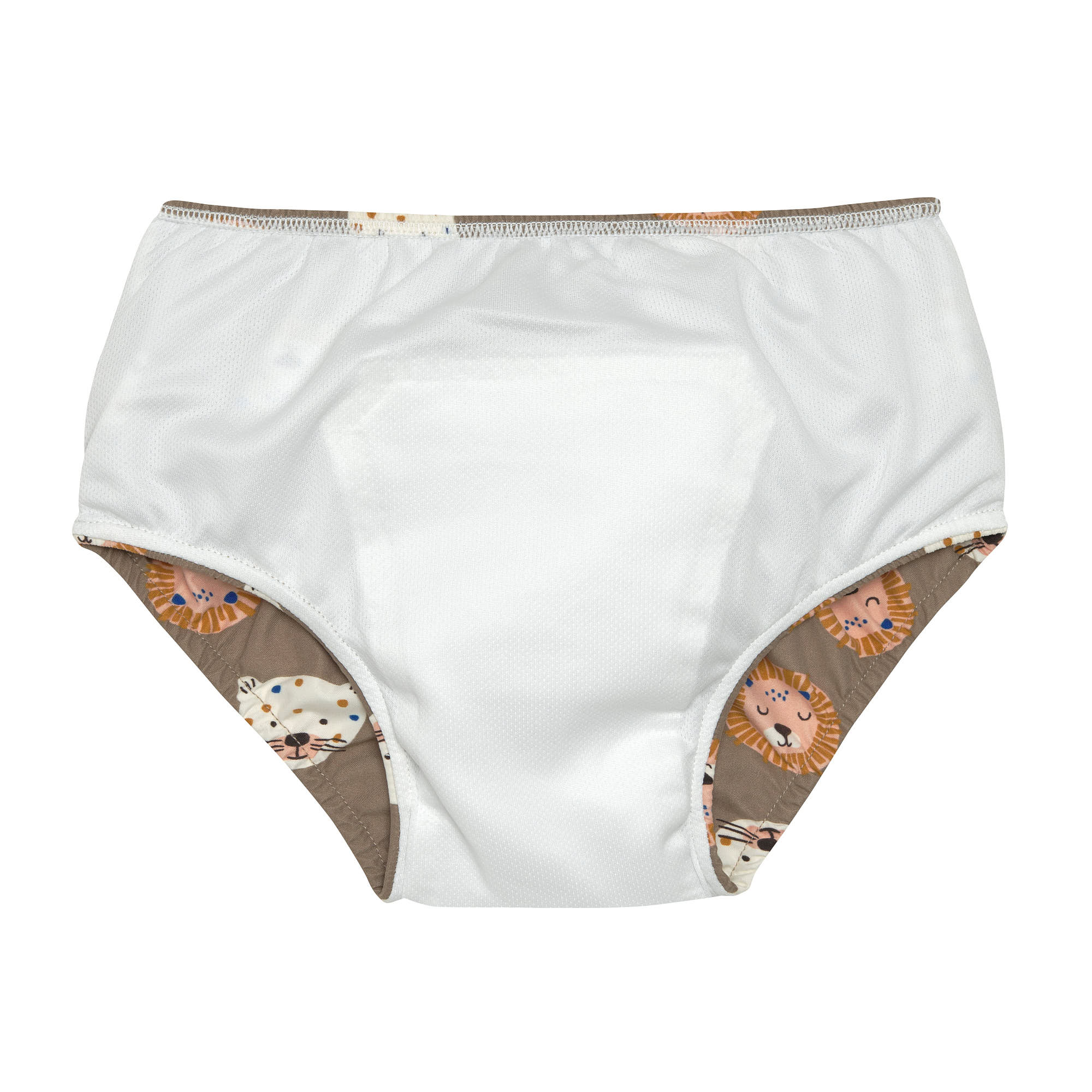 Schwimmwindel Baby - Wildkatzen, Braun